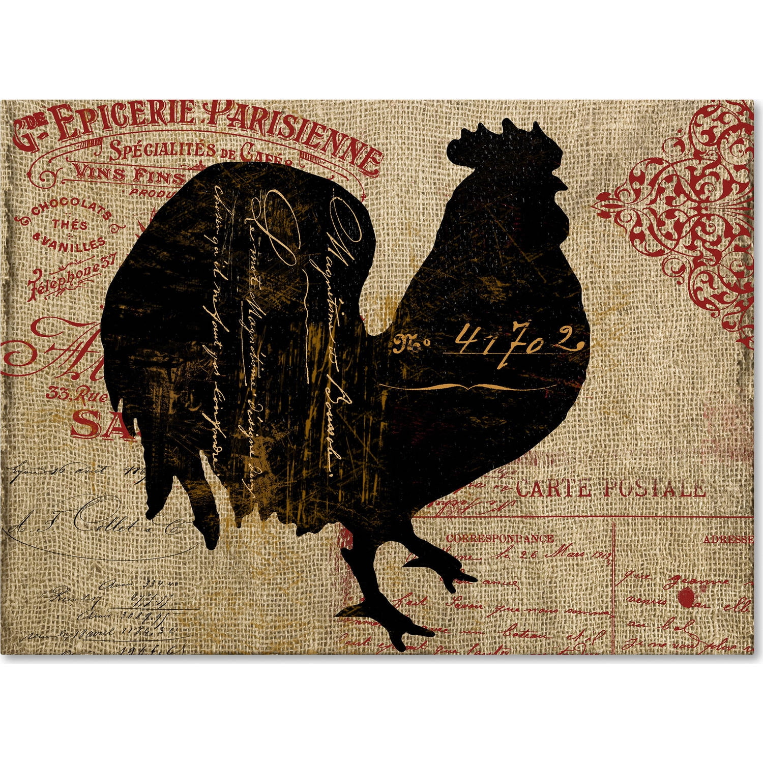 Trademark Fine Art "Paris Farms IV" Canvas Art by Color Bakery