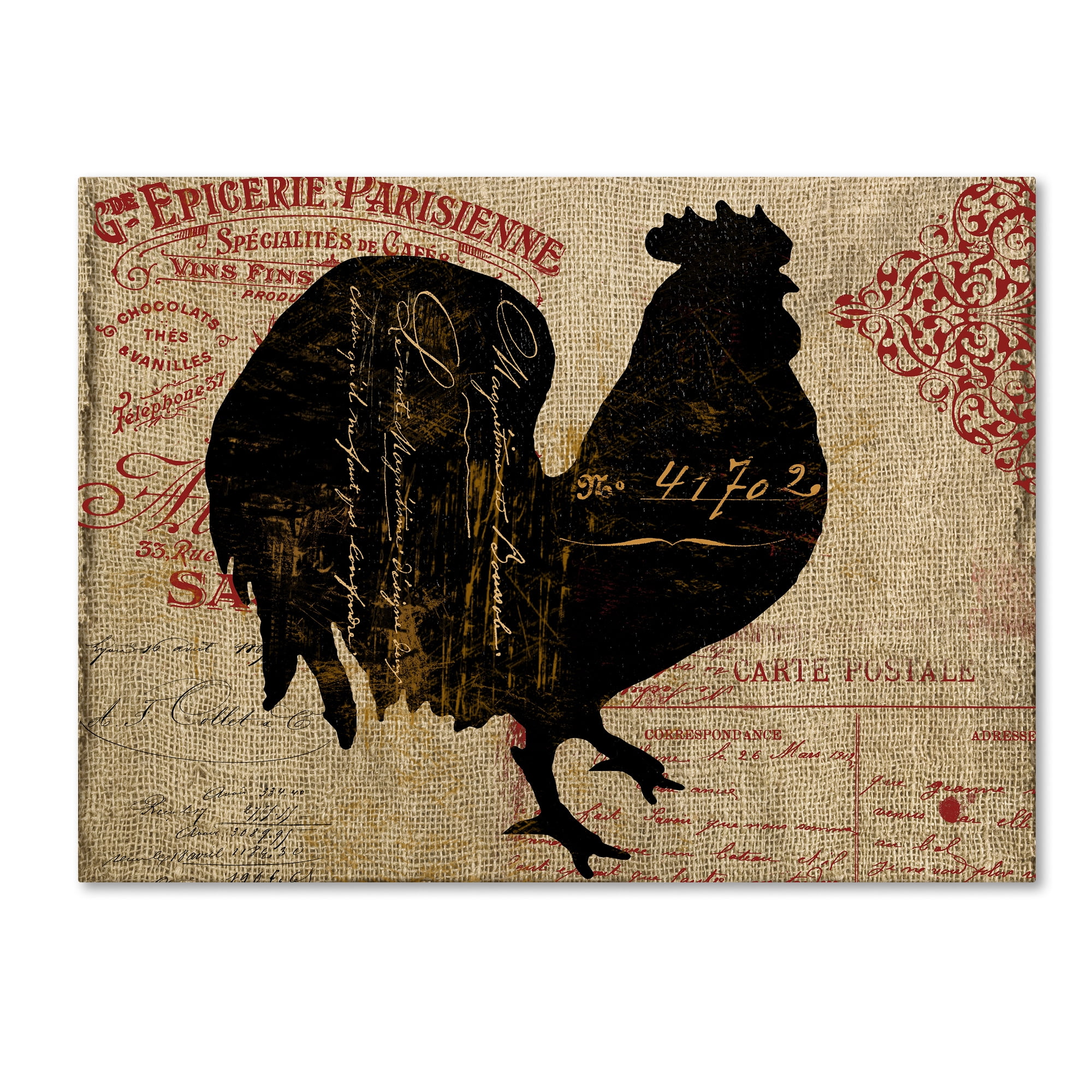 Trademark Fine Art "Paris Farms IV" Canvas Art by Color Bakery