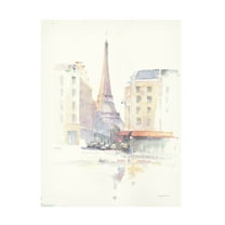 Trademark Fine Art 'Paris Morning' Canvas Art by Avery Tillmon