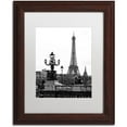 thumbnail image 1 of Trademark Fine Art "Paris Romantic" Canvas Art by Philippe Hugonnard, White Matte, Wood Frame, 1 of 1
