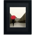 thumbnail image 1 of Trademark Fine Art "Paris Stroll I Feet" Canvas Art by Sue Schlabach, Black Matte, Black Frame, 1 of 4