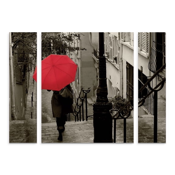 Trademark Fine Art 'Paris Stroll II' Canvas Art by Sue Schlabach