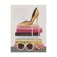 thumbnail image 1 of Trademark Fine Art 'Paris Style II Gold and Black Tres Chic' Canvas Art by Marco Fabiano, 1 of 3