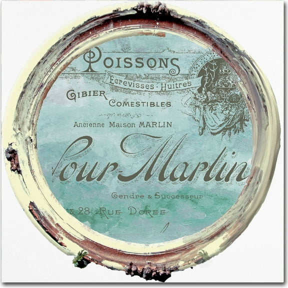 Trademark Fine Art "Paris in Frames 4" Canvas Art by Color Bakery