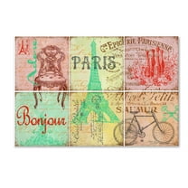 Trademark Fine Art 'Parisienne 2' Canvas Art by Jean Plout