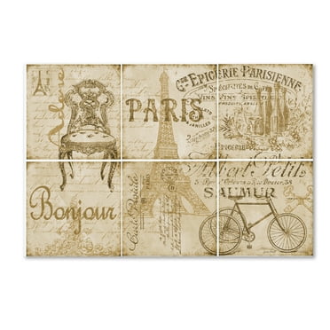 Trademark Fine Art 'Parisienne 7' Canvas Art by Jean Plout