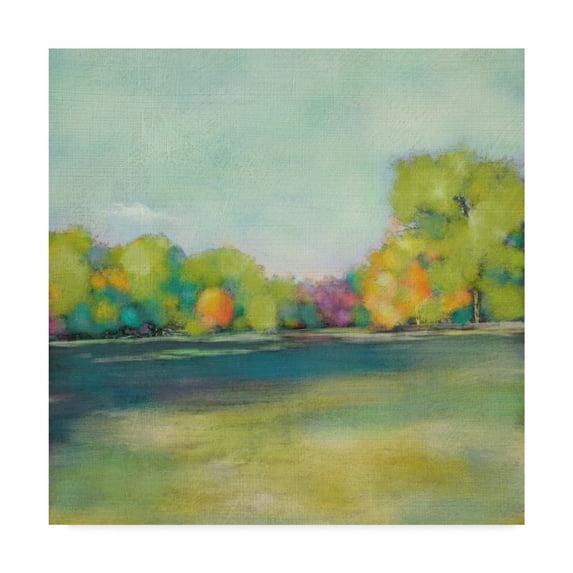 Trademark Fine Art 'Parkview I' Canvas Art by Chariklia Zarris