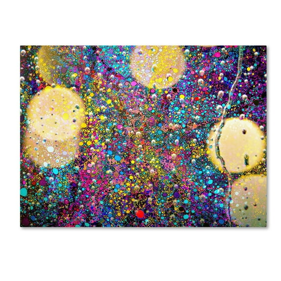 Trademark Fine Art 'Party In The Rain' Canvas Art by MusicDreamerArt