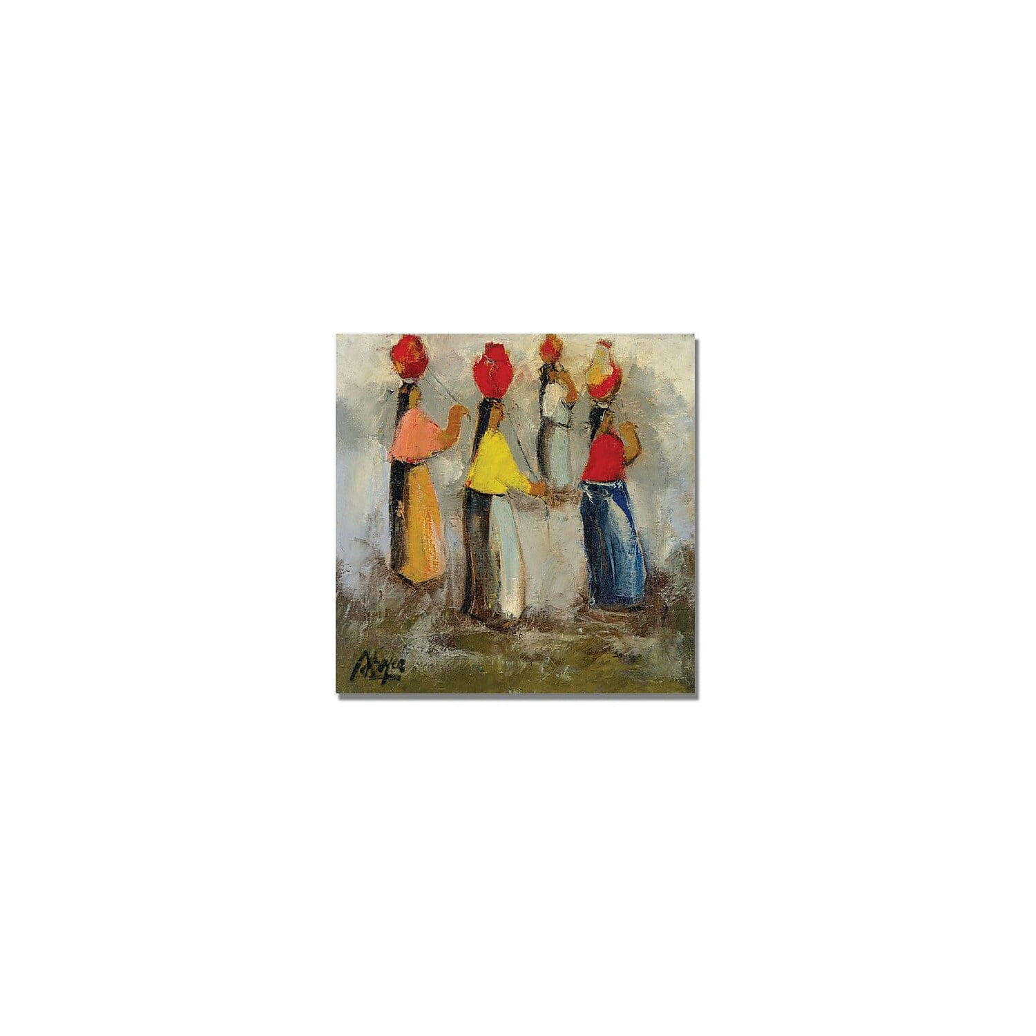 Trademark Fine Art "Paso Andino" Canvas Art by Boyer