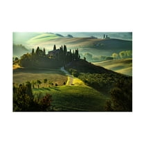 Trademark Fine Art Pasquale Guerra  Val d'Orcia Canvas Wall Art