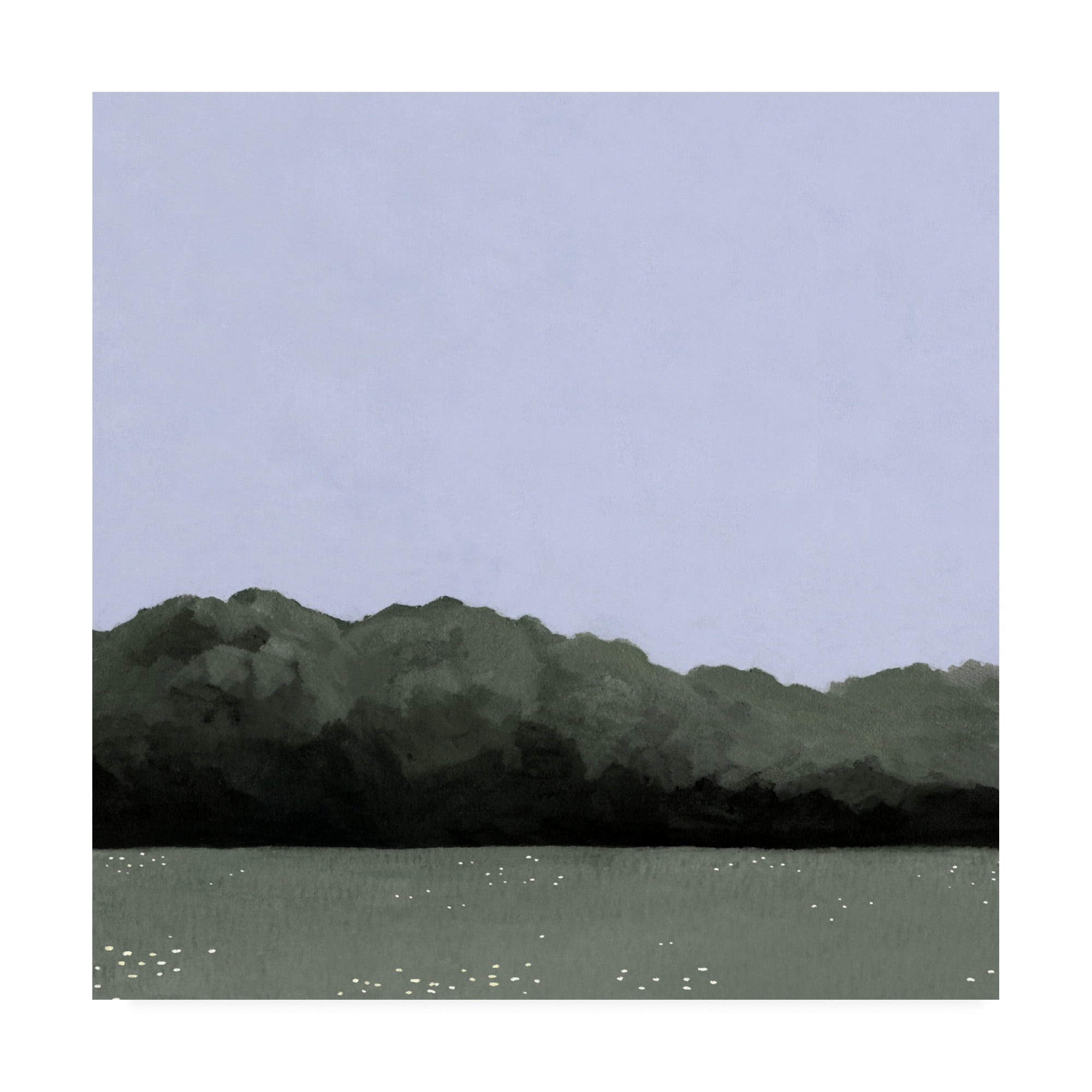 Trademark Fine Art 'Pastel Evening I' Canvas Art by Emma Scarvey