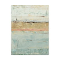 Trademark Fine Art 'Pastel Horizon Paint I' Canvas Art by Ethan Harper