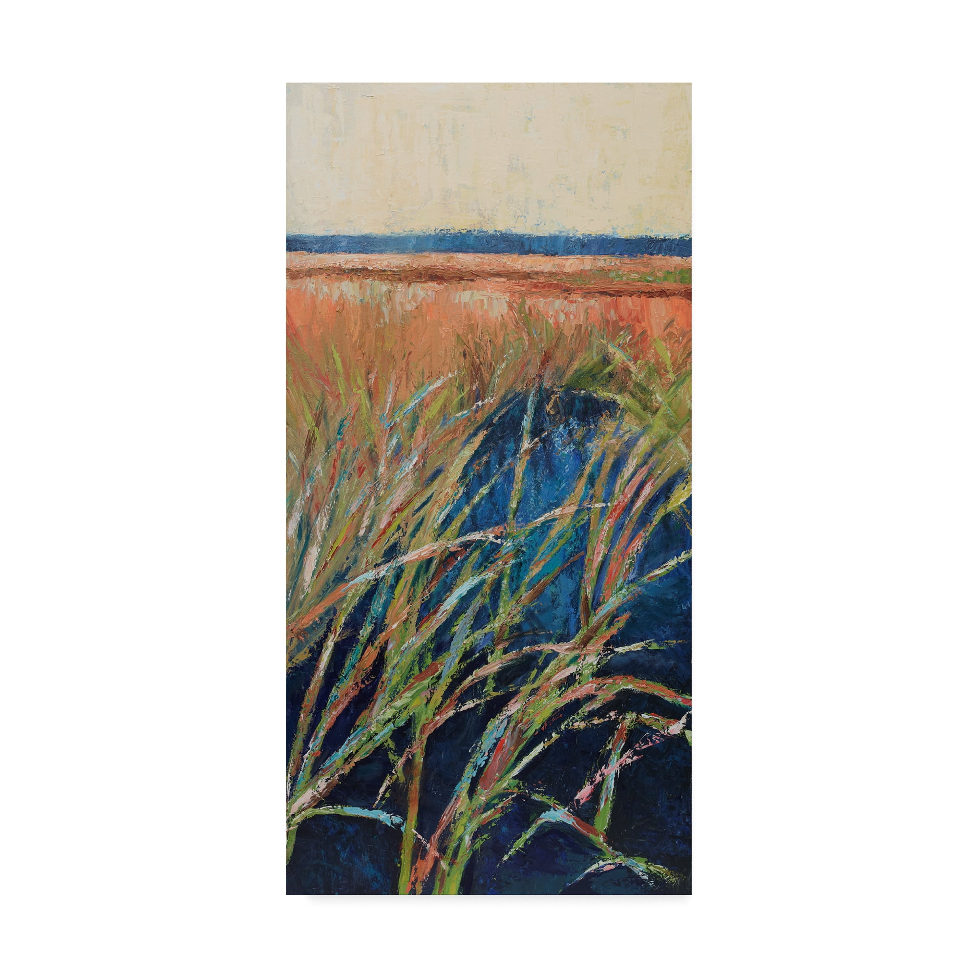 Trademark Fine Art 'Pastel Wetlands I' Canvas Art by Suzanne Wilkins