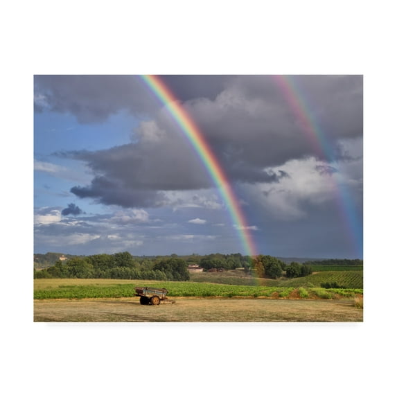 Trademark Fine Art 'Pastoral Countryside VII' Canvas Art by Colby Chester