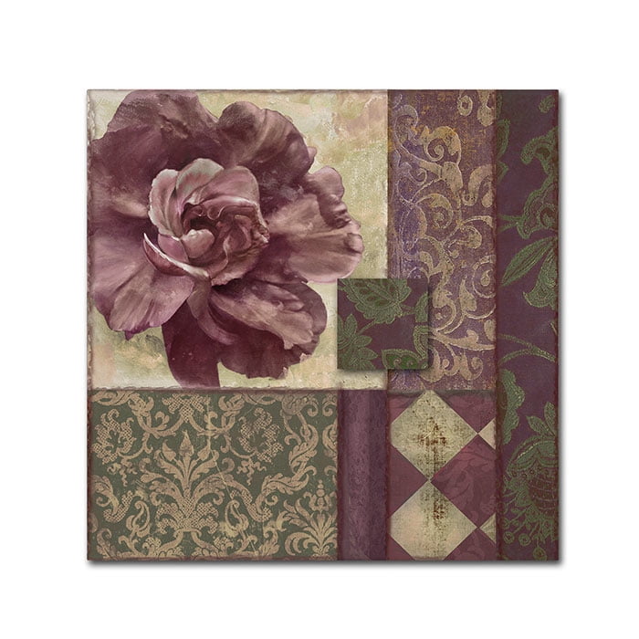Trademark Fine Art "Patch Work Brocade I" Canvas Art by Color Bakery