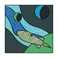 thumbnail image 1 of Trademark Fine Art 'Patchwork Planets I' Canvas Art by Charles Swinford, 1 of 3