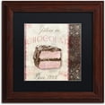 thumbnail image 1 of Trademark Fine Art "Patisserie XI" Canvas Art by Color Bakery Black Matte, Wood Frame, 1 of 4