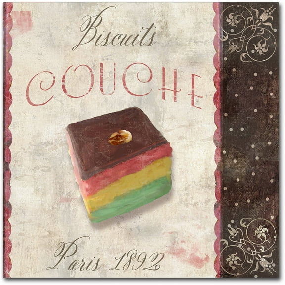 Trademark Fine Art "Patisserie XIV" Canvas Art by Color Bakery