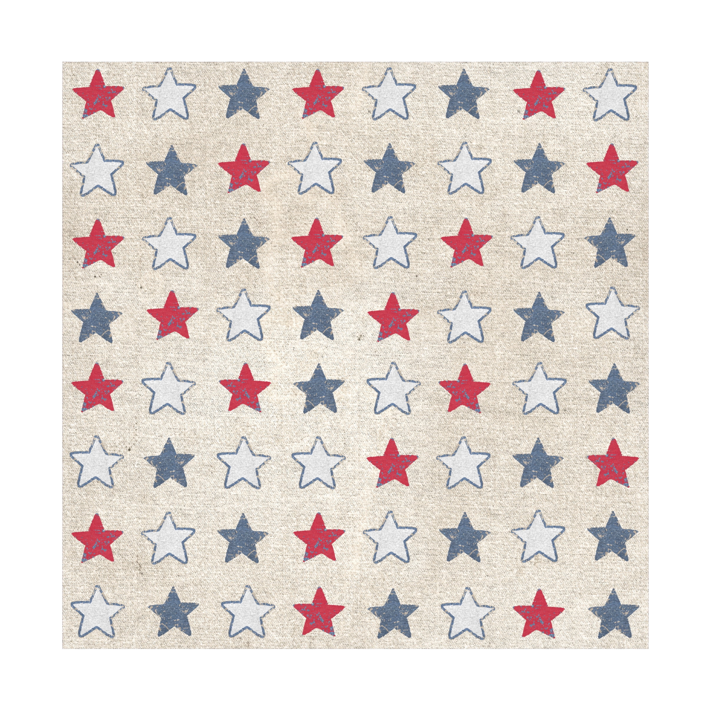 Trademark Fine Art 'Patriotic Dark Pattern IIA' Canvas Art by Beth Grove