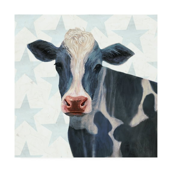 Trademark Fine Art 'Patriotic Farm I' Canvas Art by Victoria Borges