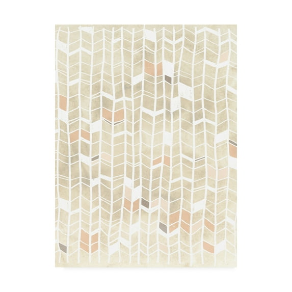 Trademark Fine Art 'Pattern Intersect I' Canvas Art by June Erica Vess