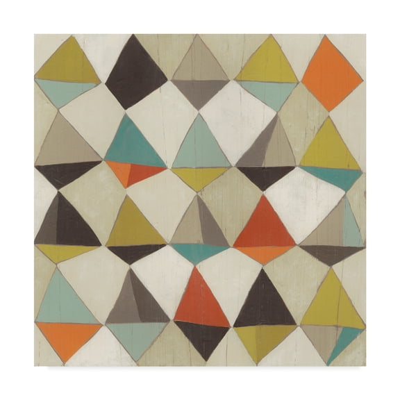 Trademark Fine Art 'Pattern Undulation II' Canvas Art by June Erica Vess