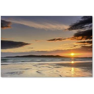Trademark Fine Art 'Patterns in Sand' Canvas Art by Michael Blanchette Photography