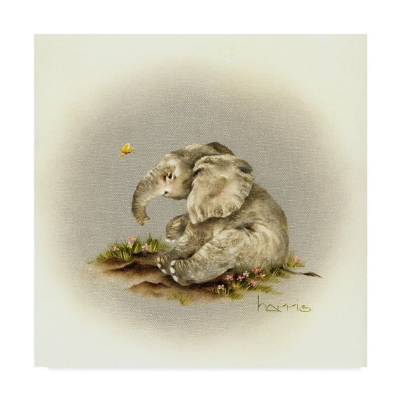 Trademark Fine Art 'Patty Cake' Canvas Art by Peggy Harris