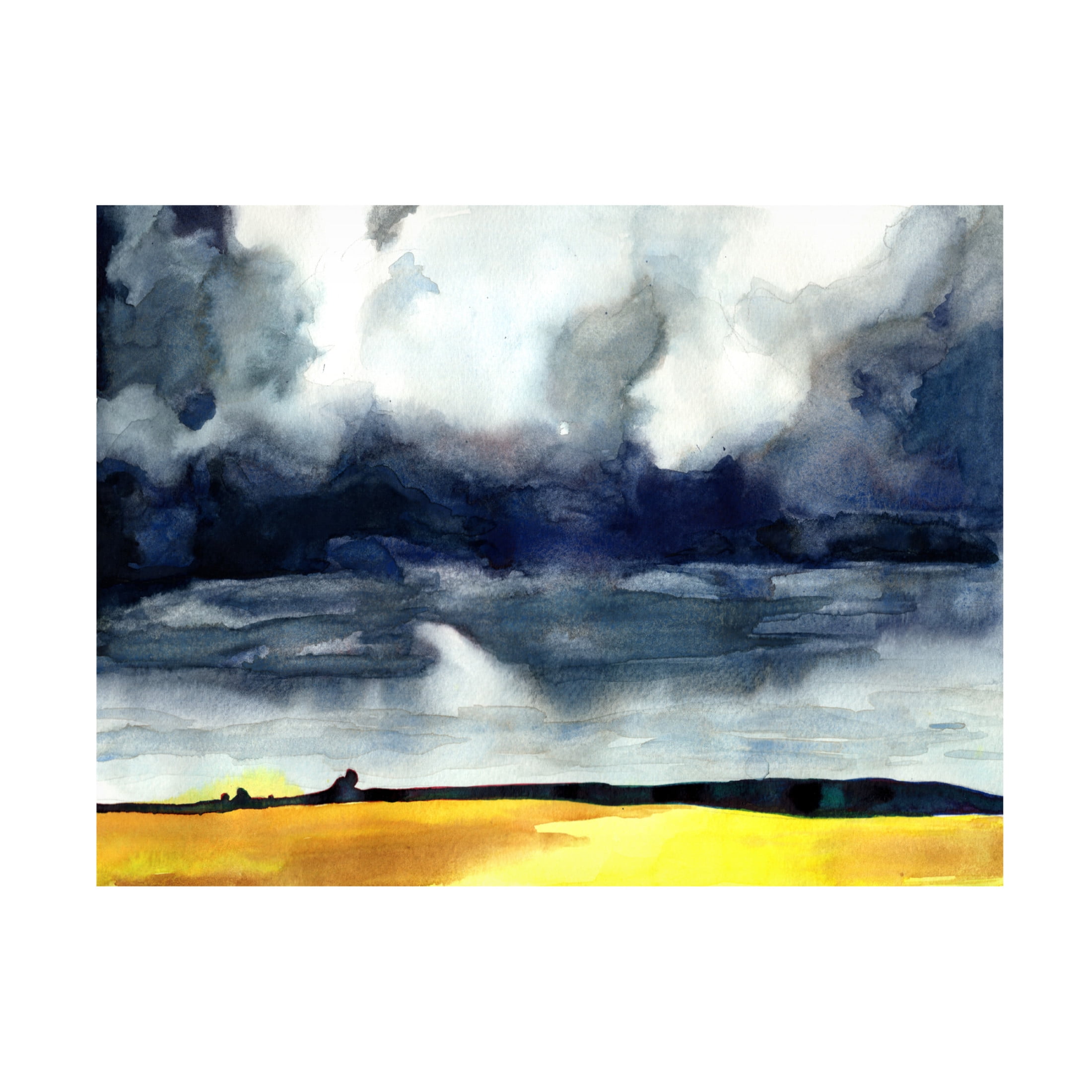 Trademark Fine Art Paul McCreery  Cloudy Sky II Canvas Wall Art