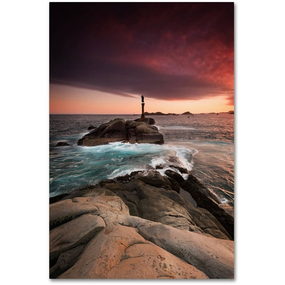 Trademark Fine Art "Pause" Canvas Art by Philippe Sainte-Laudy