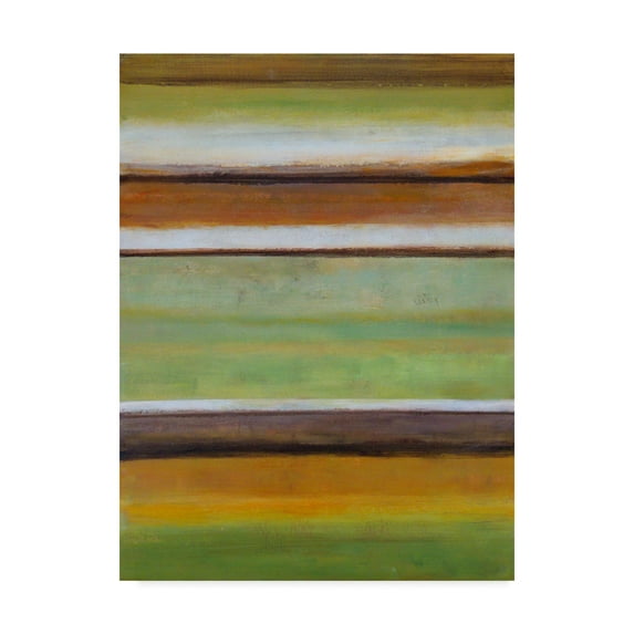 Trademark Fine Art 'Peaceful Green III' Canvas Art by Willie Green-Aldridge