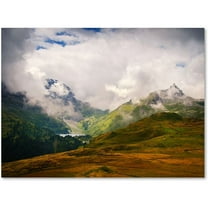 Trademark Fine Art "Peaceful Switzerland" Canvas Art by Philippe Sainte-Laudy