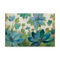 Trademark Fine Art 'Peacock Bloom' Canvas Art by Silvia Vassileva