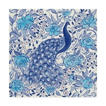 Trademark Fine Art 'Peacock Garden III' Canvas Art by Miranda Thomas
