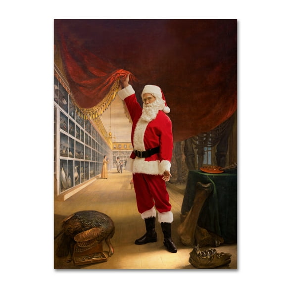 Trademark Fine Art 'Peale-The Artist In His Museum' Canvas Art by Ed Wheeler