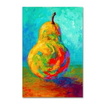 Trademark Fine Art 'Pear II' Canvas Art by Marion Rose