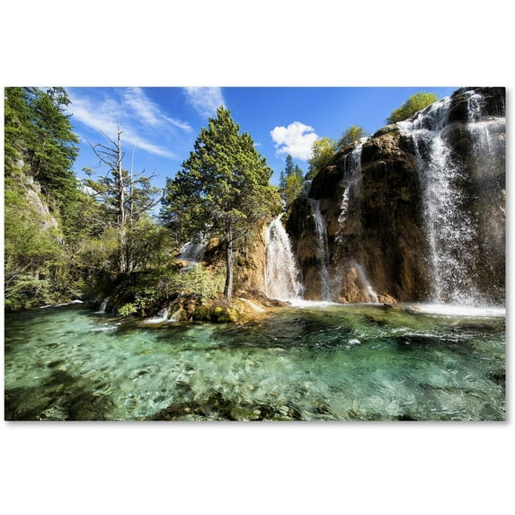 Trademark Fine Art "Pearl Shoal X" Canvas Art by Philippe Hugonnard