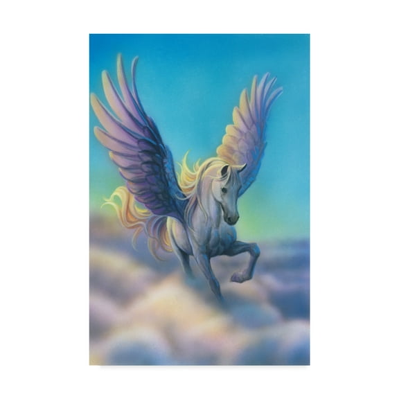 Trademark Fine Art 'Pegasus' Canvas Art by Kirk Reinert
