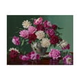 thumbnail image 1 of Trademark Fine Art 'Peonies In Peacock Vase' Canvas Art by Christopher Pierce, 1 of 3