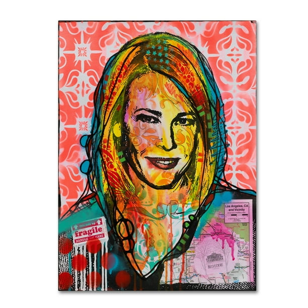Trademark Fine Art People Canvas Art ' Chelsea Handler ' by Dean Rso