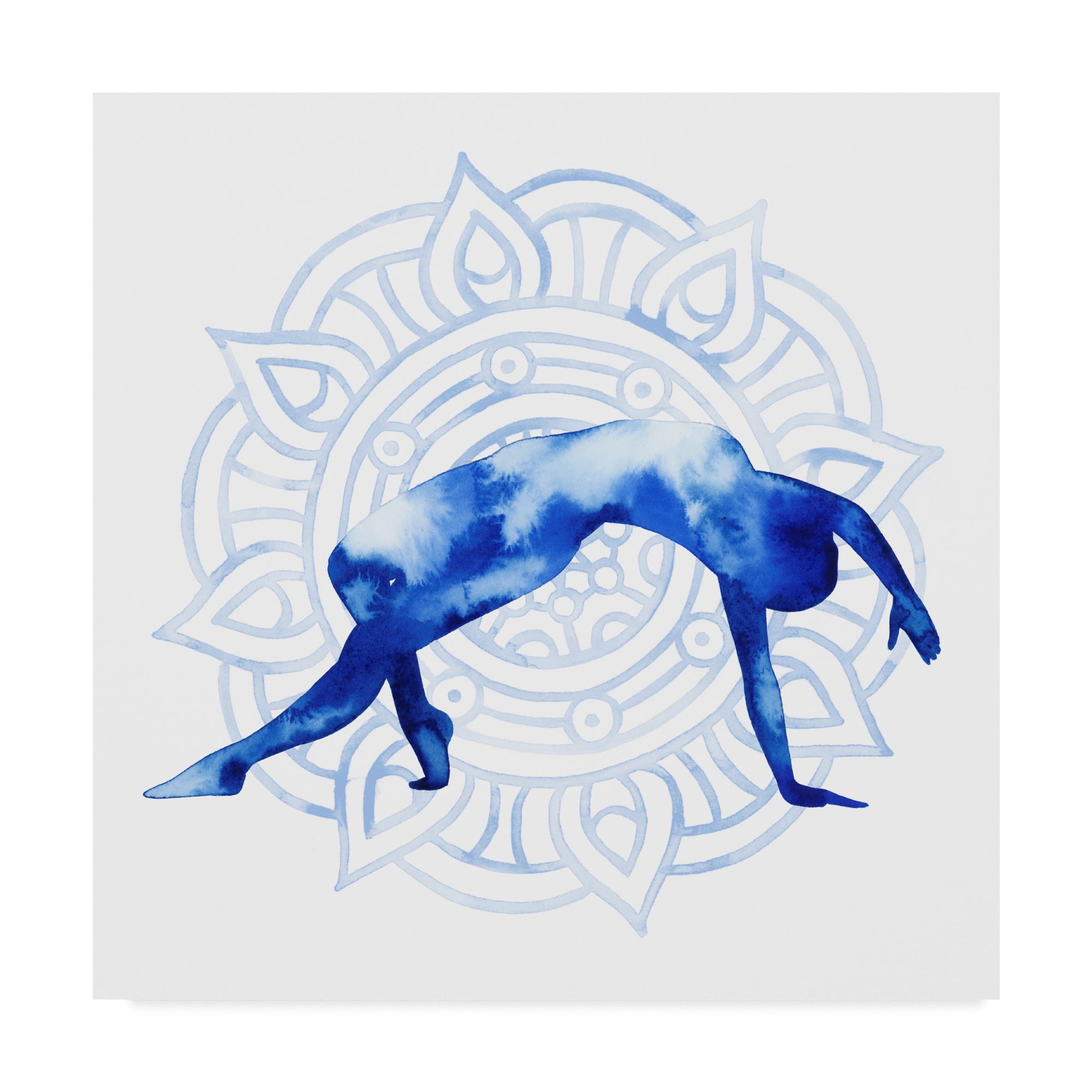 Trademark Fine Art People Canvas Art ' Yoga Flow V ' by Grace Popp