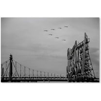 Trademark Fine Art "Pepsi Birds" Canvas Art by Yale Gurney