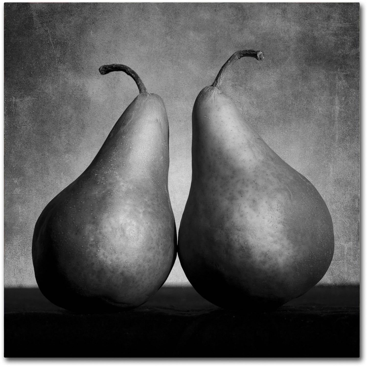 Trademark Fine Art "Peras Enamoradas" Canvas Art by Moises Levy