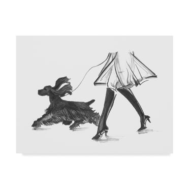 Trademark Fine Art 'Perfect Companion I' Canvas Art by Ethan Harper