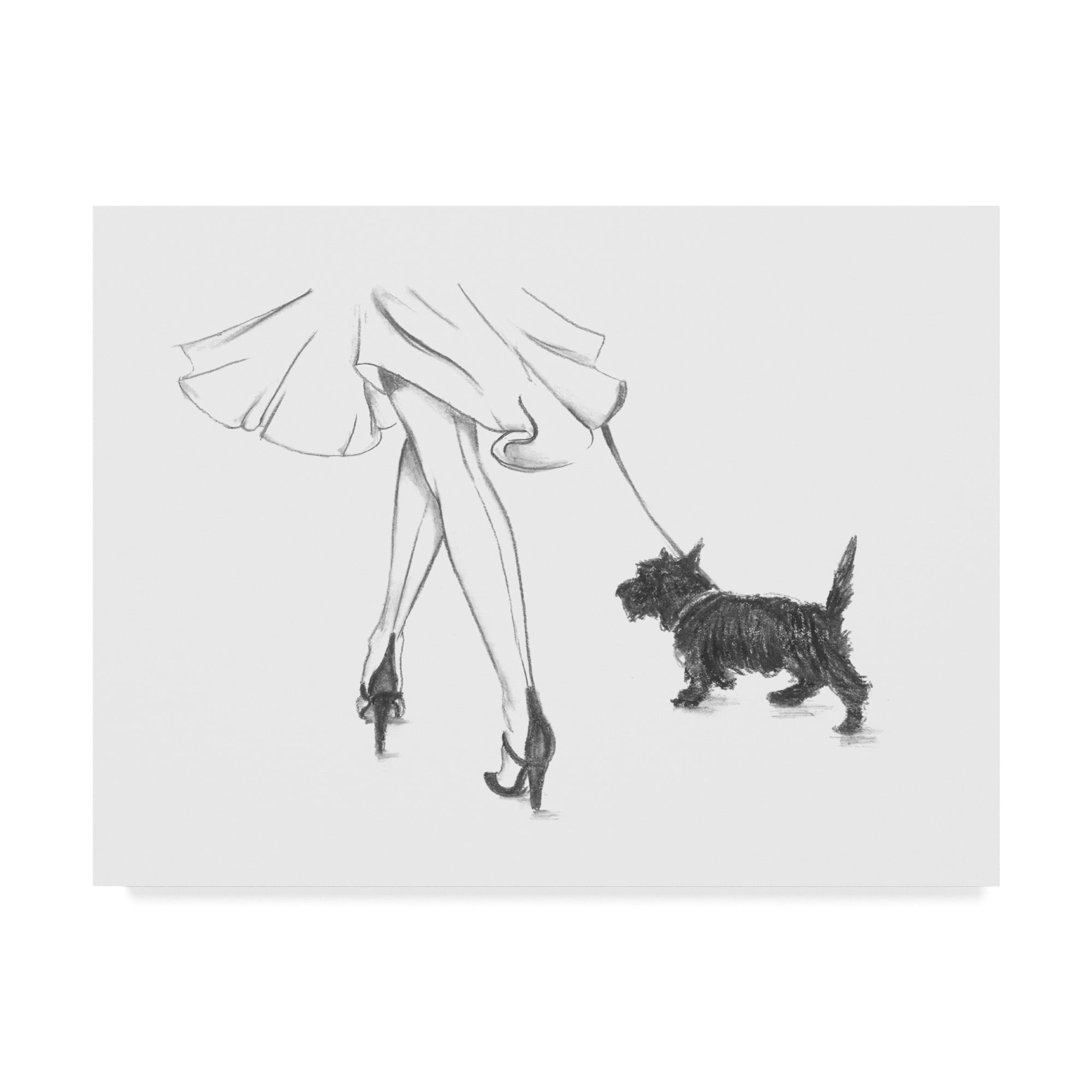 Trademark Fine Art 'Perfect Companion IV' Canvas Art by Ethan Harper
