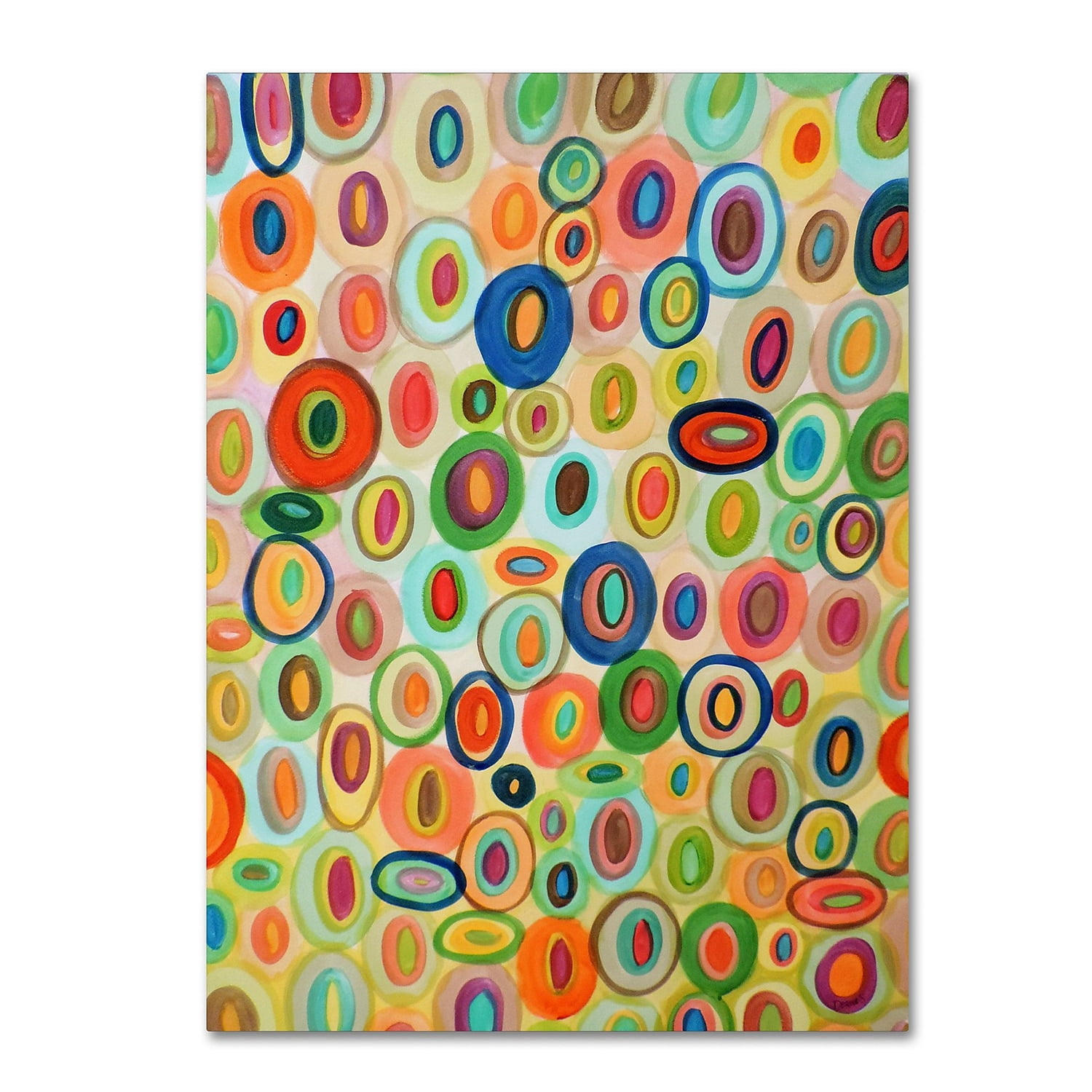 Trademark Fine Art "Permanence" Canvas Art by Sylvie Demers