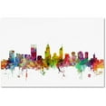 thumbnail image 1 of Trademark Fine Art "Perth Australia Skyline" Canvas Art by Michael Tompsett, 1 of 3