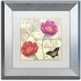 thumbnail image 1 of Trademark Fine Art "Petals of Paris I" Canvas Art by Color Bakery White Matte, Silver Frame, 1 of 4