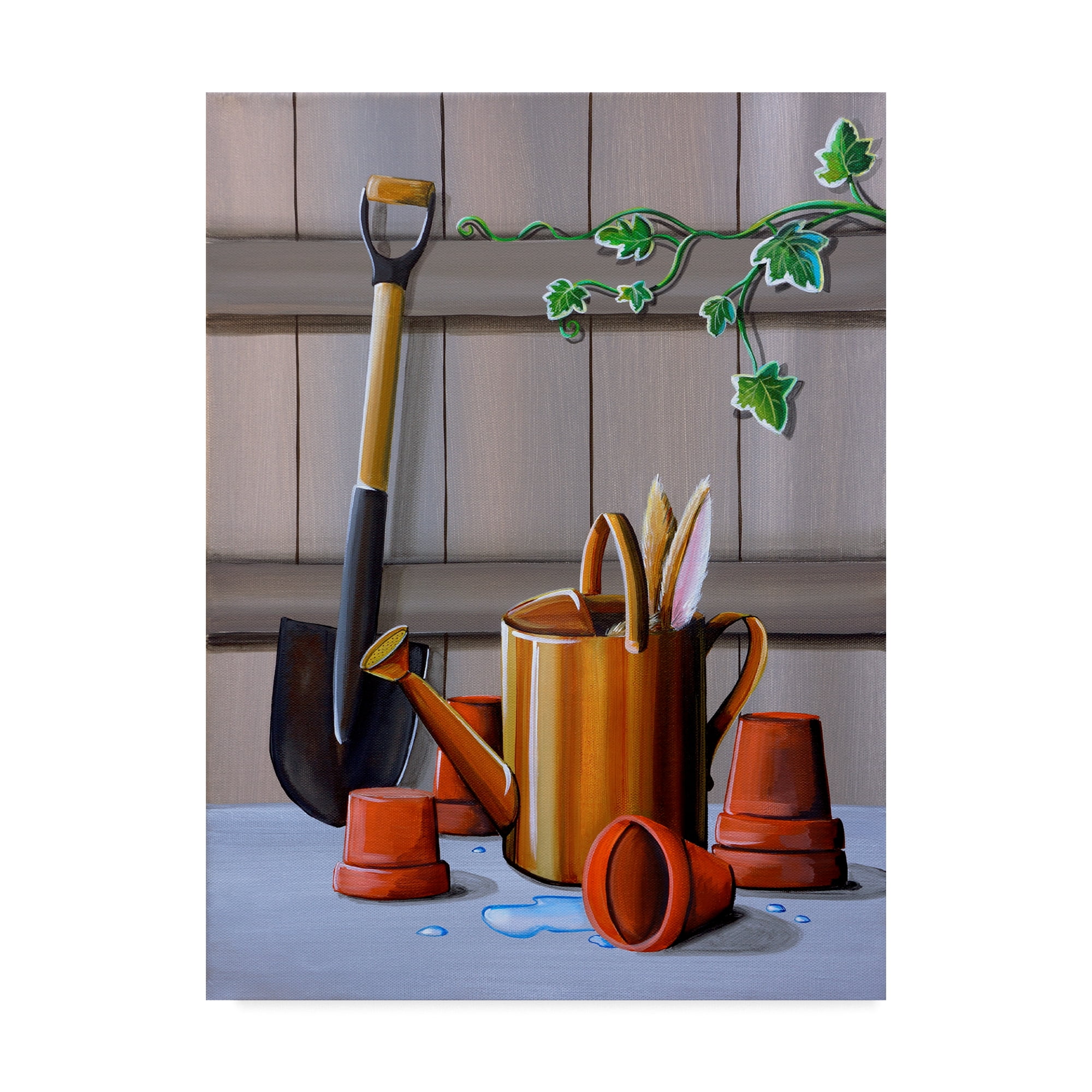 Trademark Fine Art 'Peter Rabbit 10' Canvas Art by Cindy Thornton