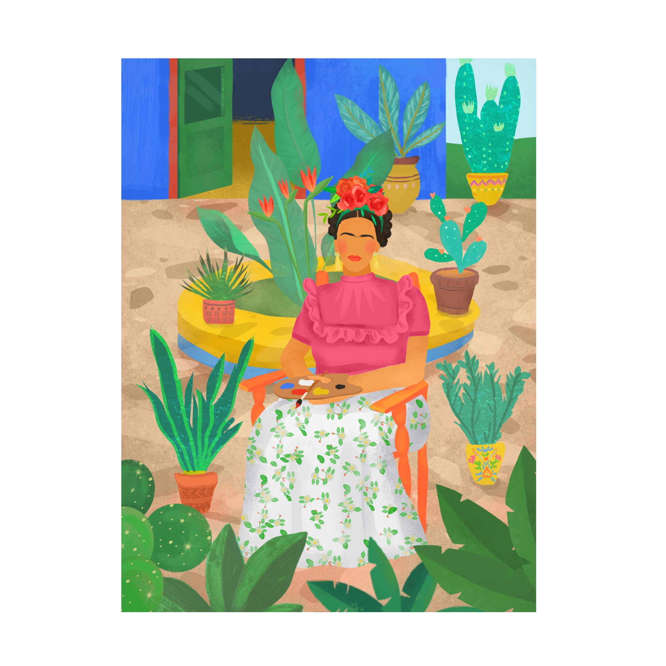 Trademark Fine Art Petra Lizde  Frida Canvas Wall Art